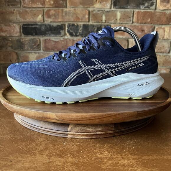 Asics Men's GT 2000 13 Blue Road Running Shoes Sneakers Size 8.5 - Picture 1 of 16